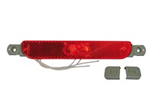 FANALE INGOMBRO ROSSO 2 LED