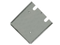 PORTACARTELLO INOX C/GANCIO 300X300 PORTACARTELLO INOX C/GANCIO 300X300