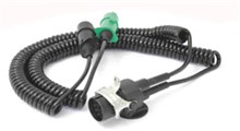 ADATTATORE BISPIRALE 15 POLI E DUE SPINE DA 7 POLI 24V ADATTATORE BISPIRALE 15 POLI E DUE SPINE DA 7 POLI 24V