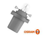 OSRAM ATTACCO PVC 24V-1,2W CON ALETTE B8,5D