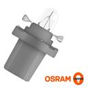OSRAM ATTACCO PVC 24V-1,2W CON ALETTE B8,5D