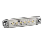 FANALE LATERALE 6 LED BIANCO FANALE LATERALE 6 LED BIANCO