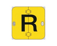 LETTERA "R" CON SUPP. ALL.400X400 PIEGH. VERTICALE LETTERA "R" CON SUPP. ALL.400X400 PIEGH. VERTICALE