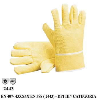 GUANTO ANTICALORE FIBRA ARAMIDICA TAGLIA 10