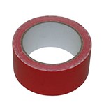 ROTOLO NASTRO TELONI ROSSO  H 50 mm. L 5 m.