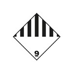 ADESIVO CL. 9 PERICOLO GENERICO 30X30 ADESIVO CL. 9 PERICOLO GENERICO 30X30