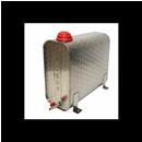 TANICA INOX FIORETTATO 25 LT  FIORE ATTACCO POSTERIORE