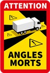 SUPPORTO MAGNETICO "ANGLES MORTS" 250X170 MM IMMAGINE CAMION