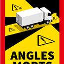 SUPPORTO MAGNETICO "ANGLES MORTS" 250X170 MM IMMAGINE CAMION